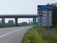 Autobahn in Serbien